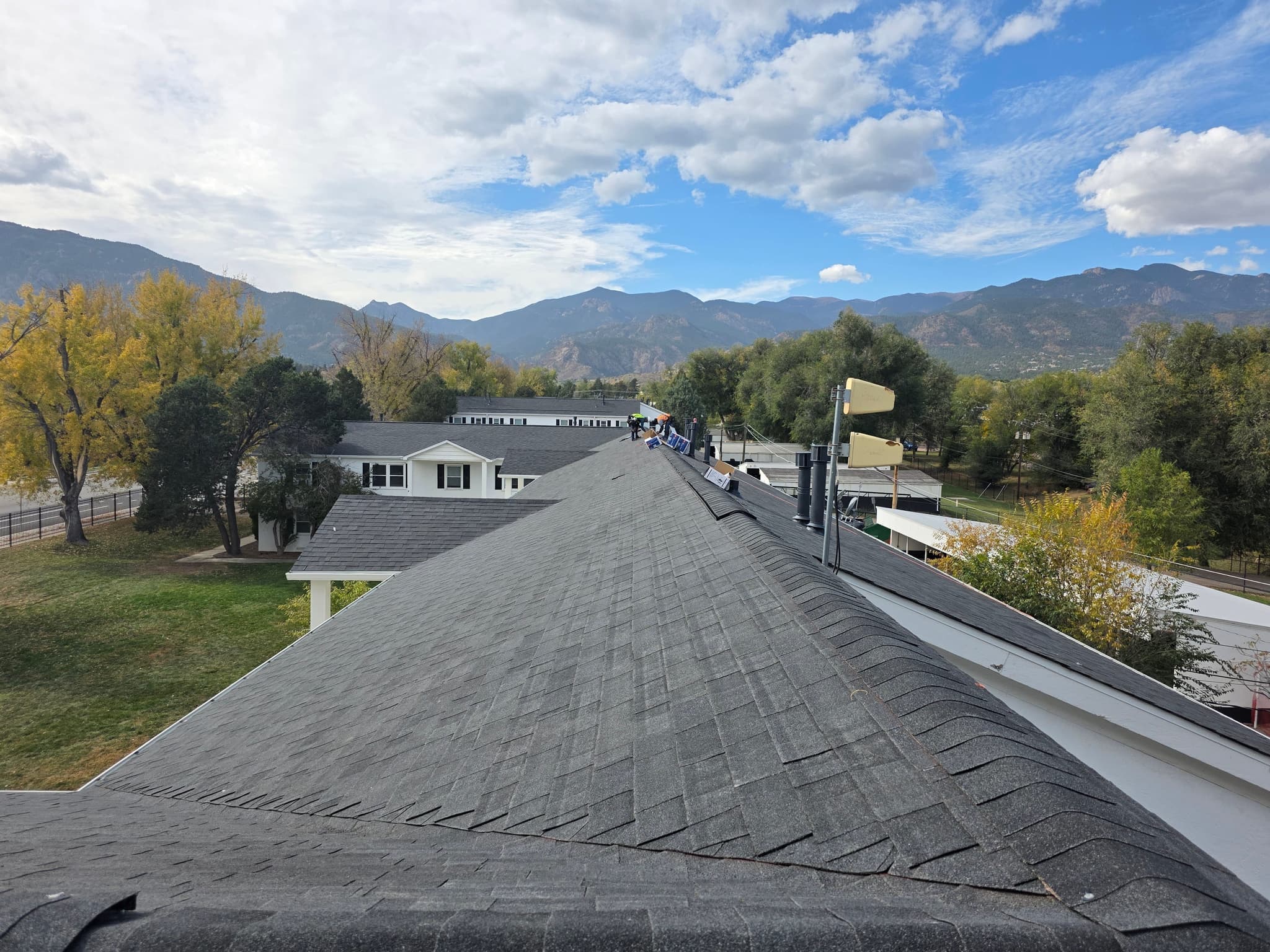 Commercial roof