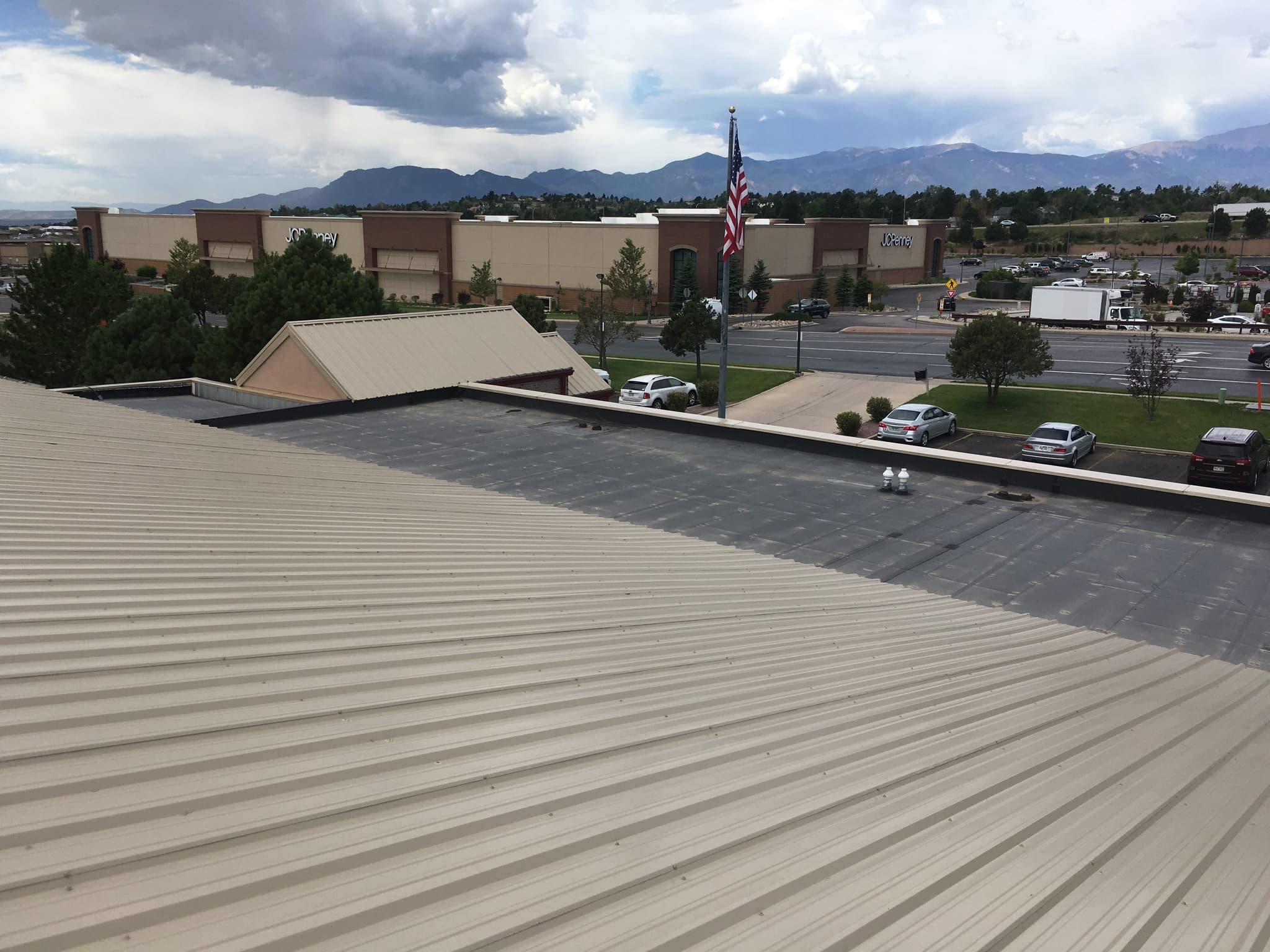 Commercial roof project