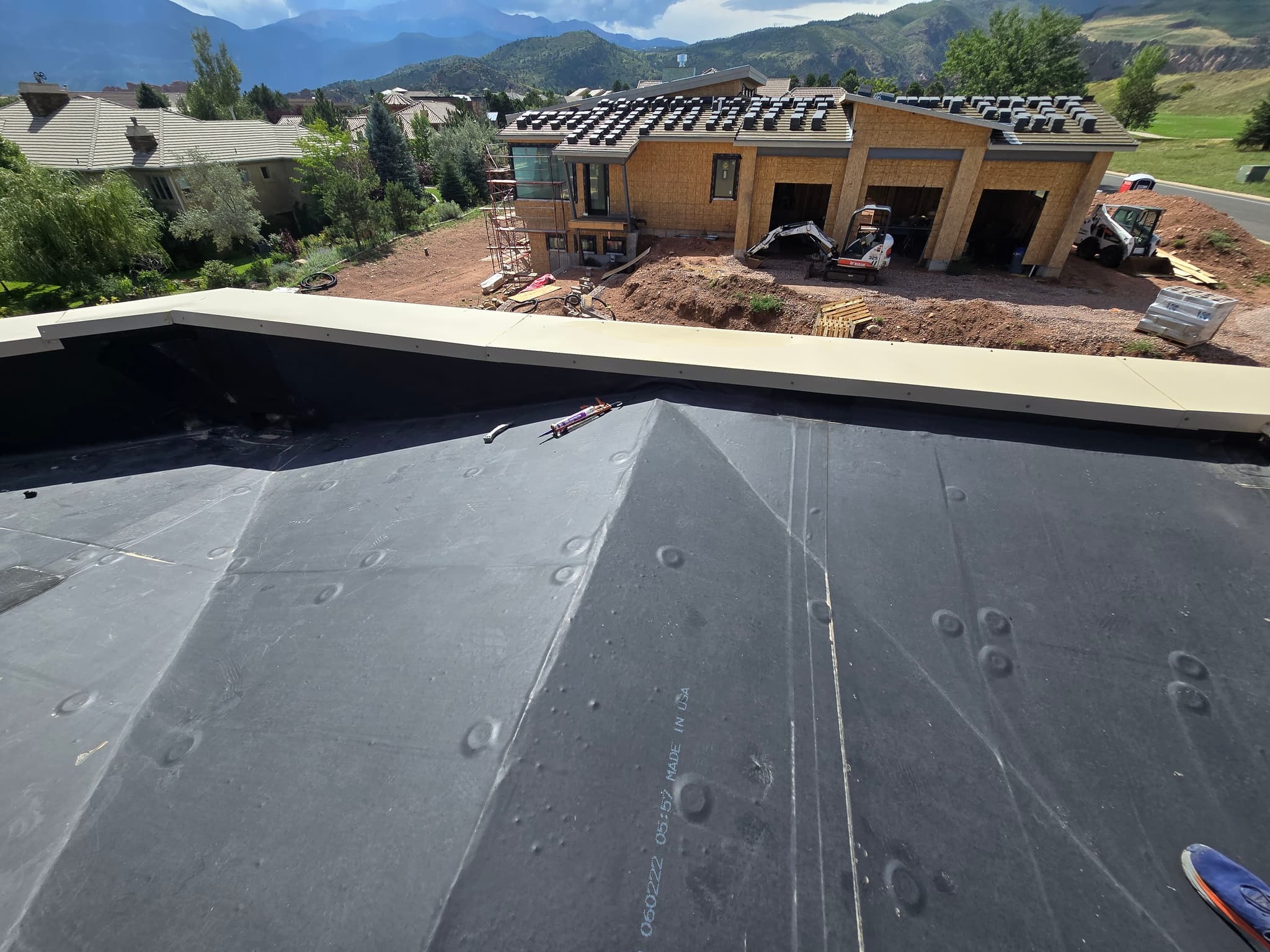 Low-slope roof