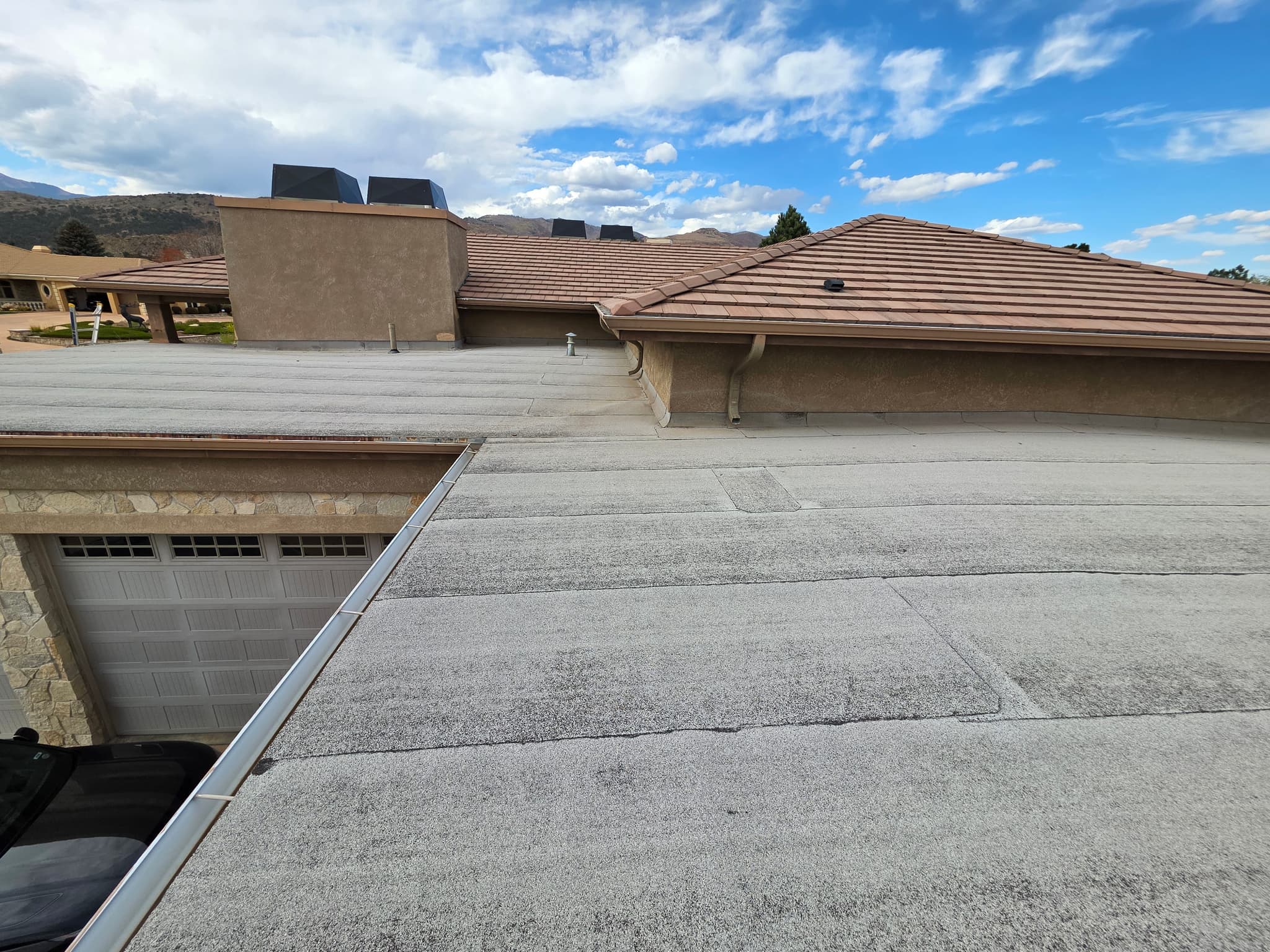 Flat roof