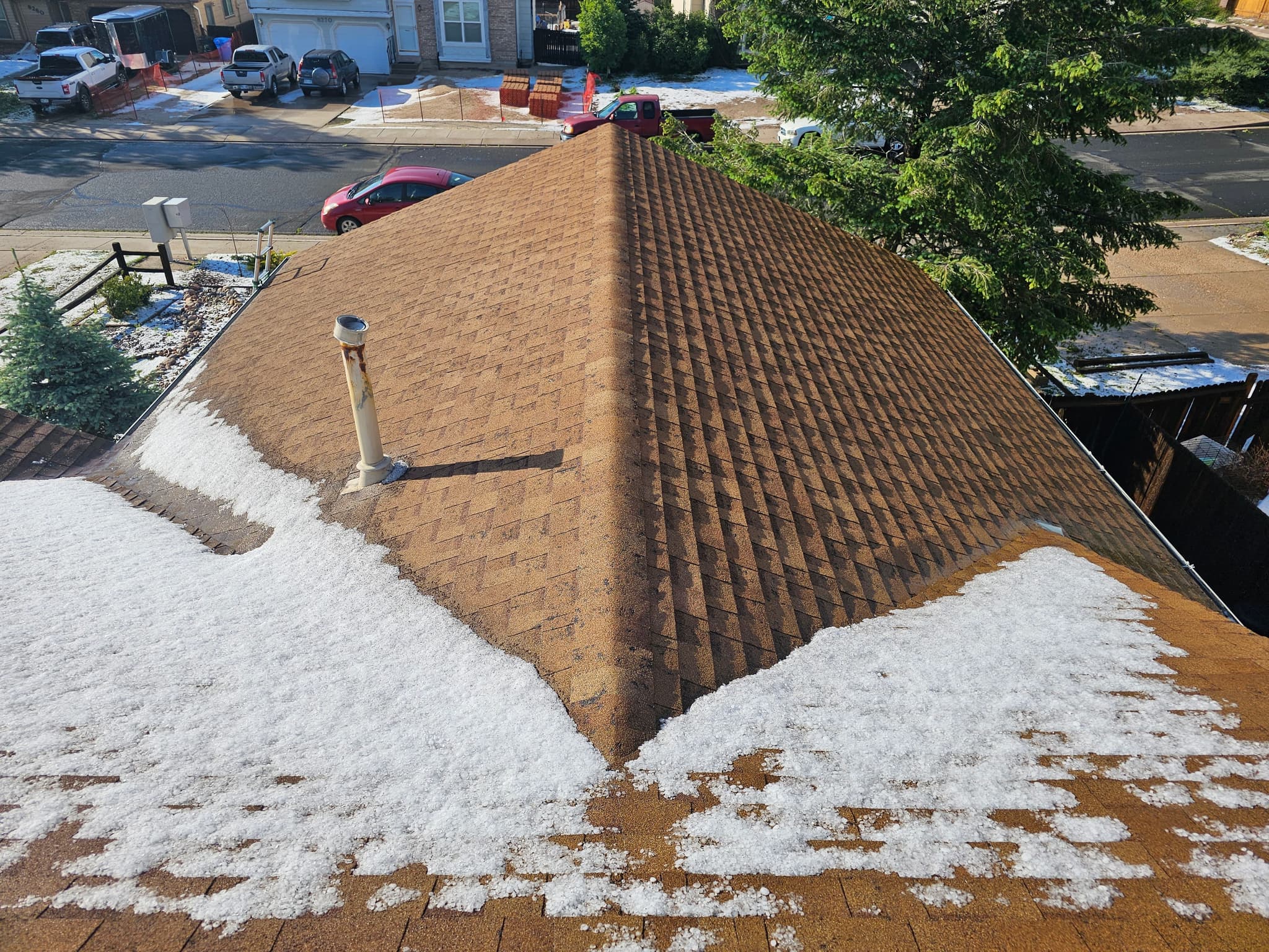 Storm damage repair