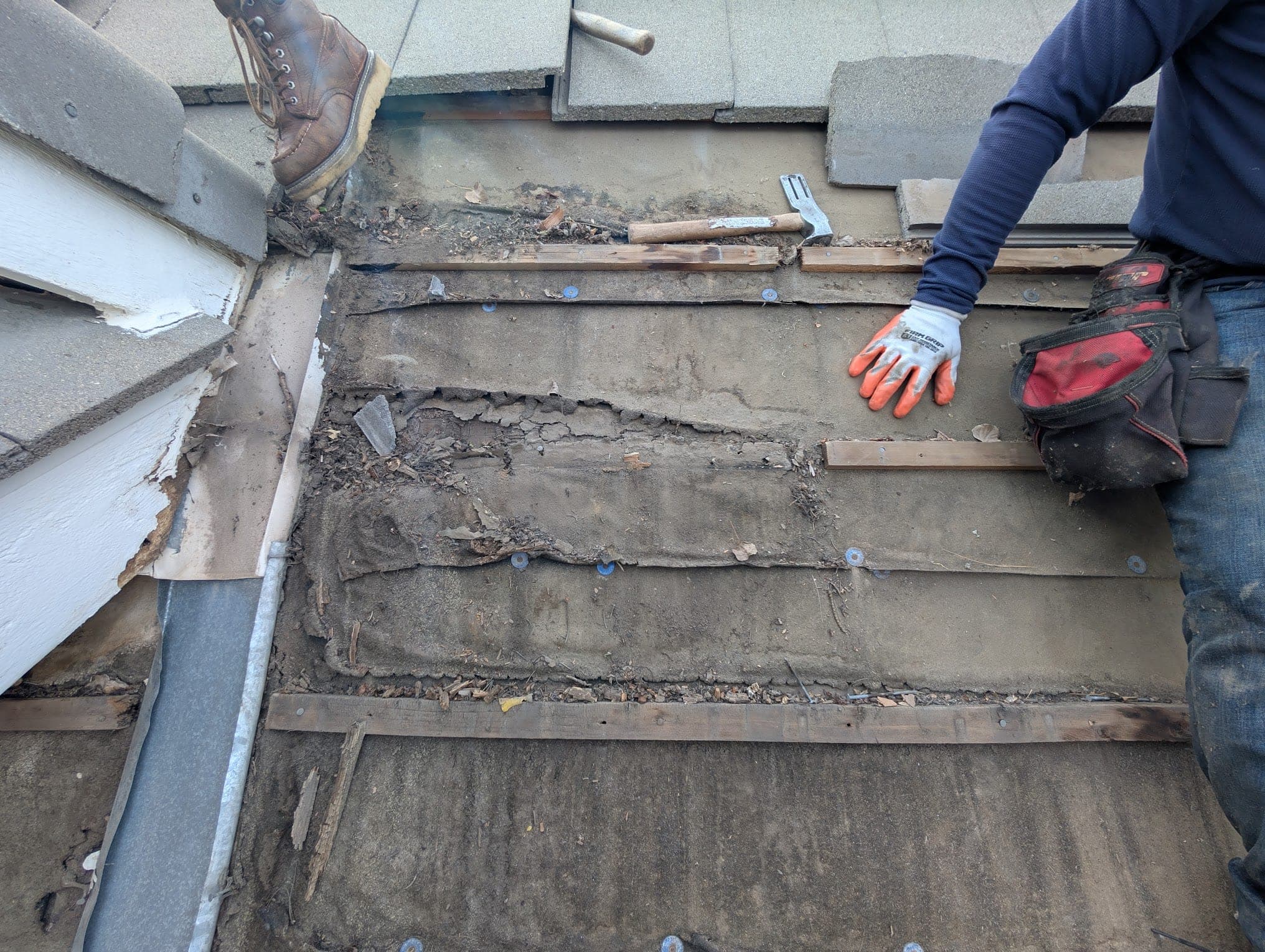 Repair work
