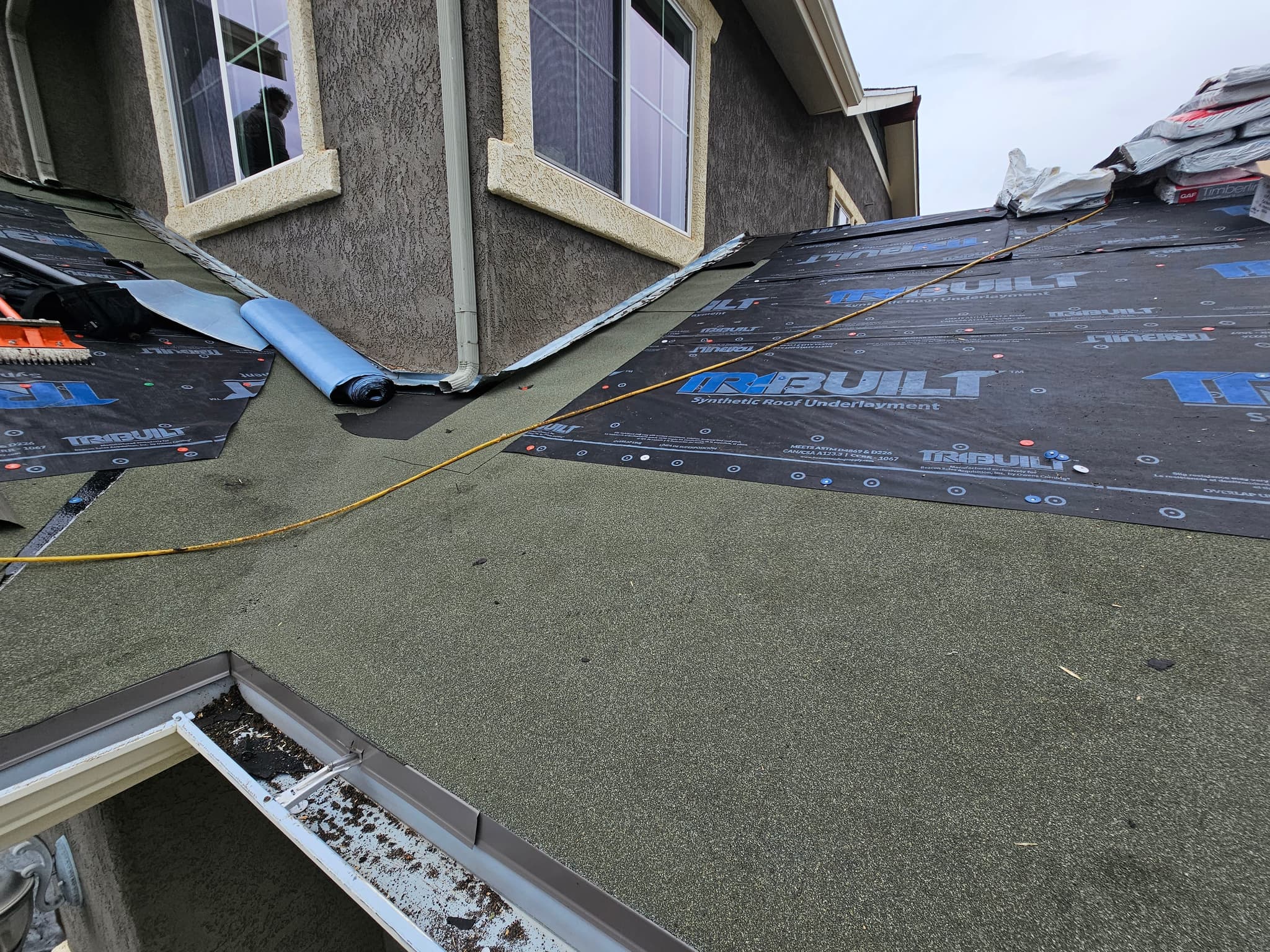 Roof work