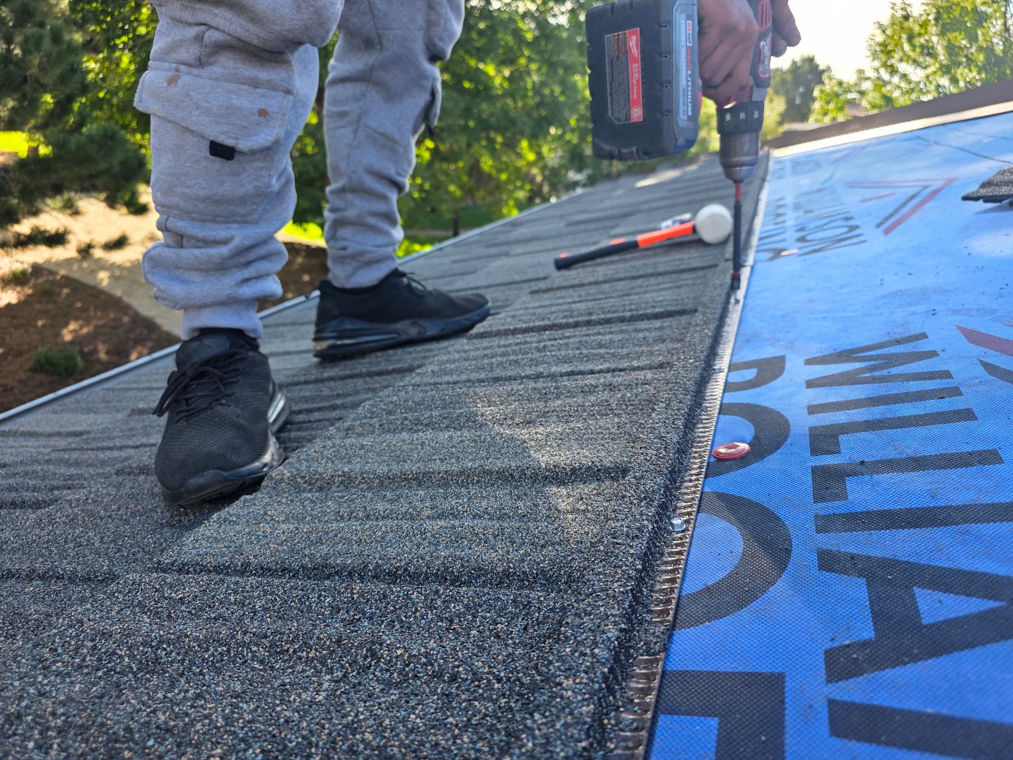 Stone coated steel