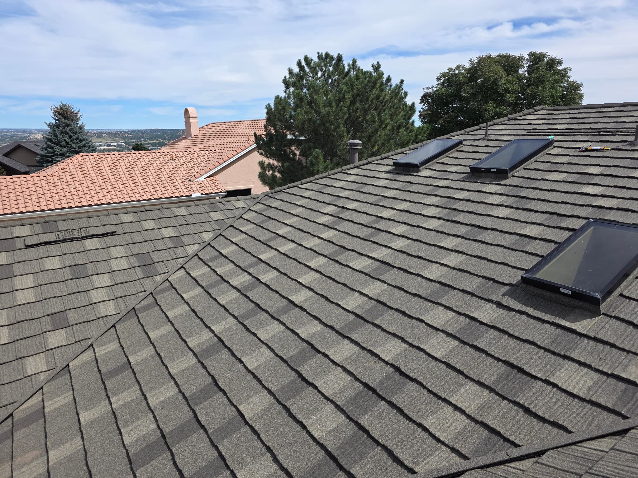 Stone coated steel project