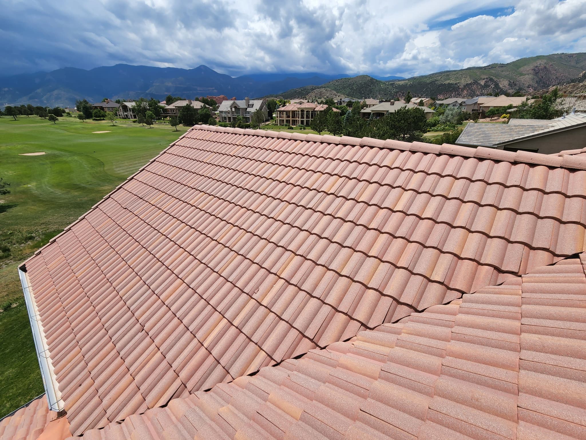 Tile roof