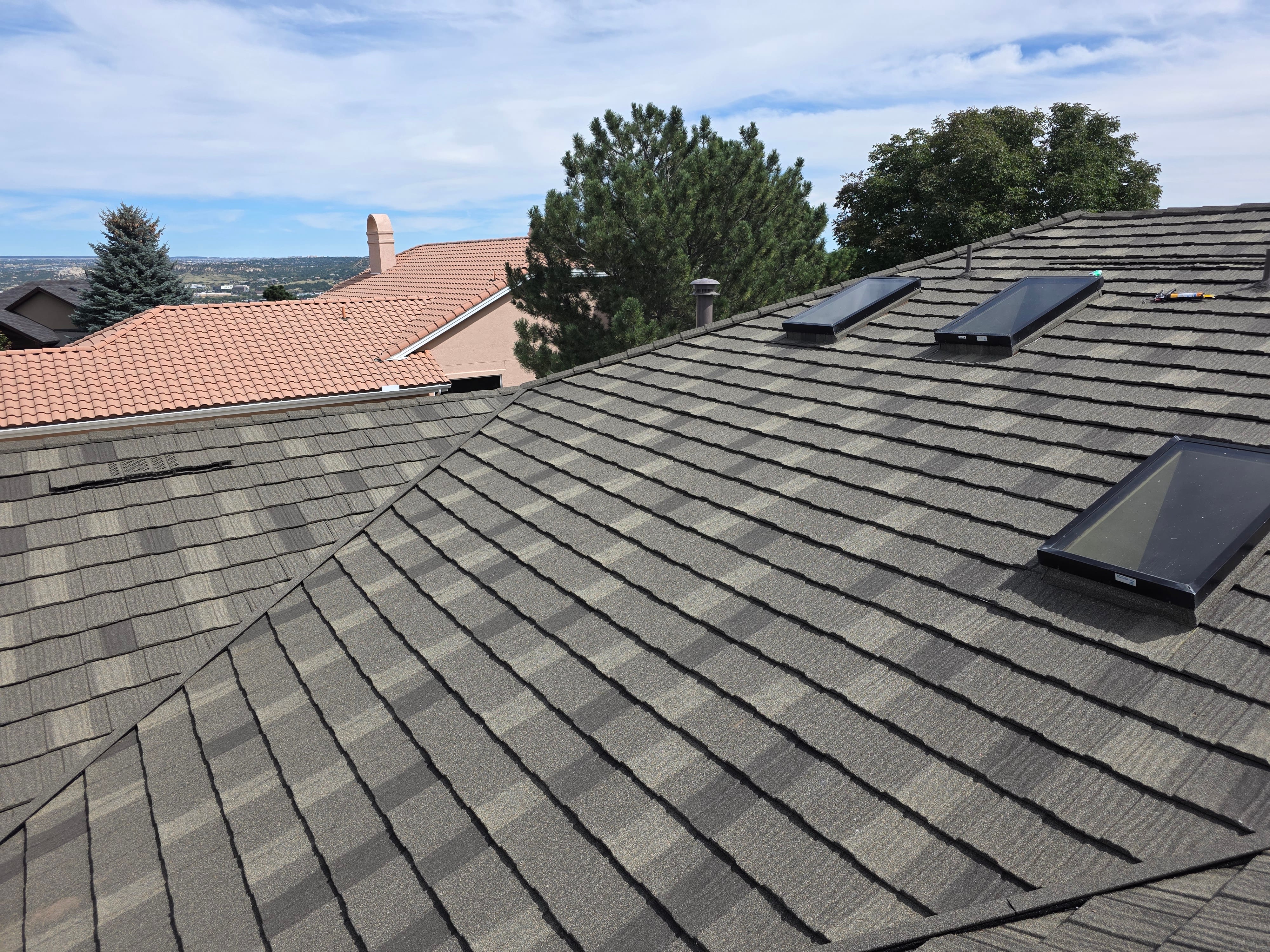 Stone coated steel project