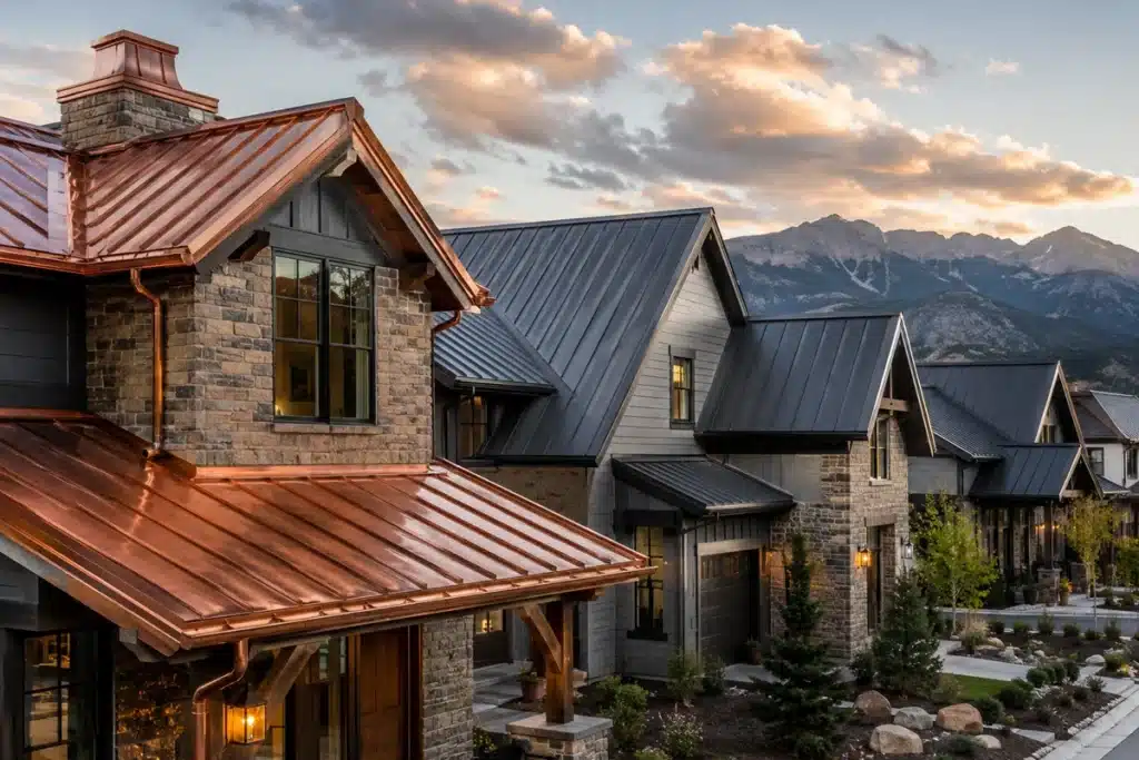 Copper and Aluminum Roofing Options