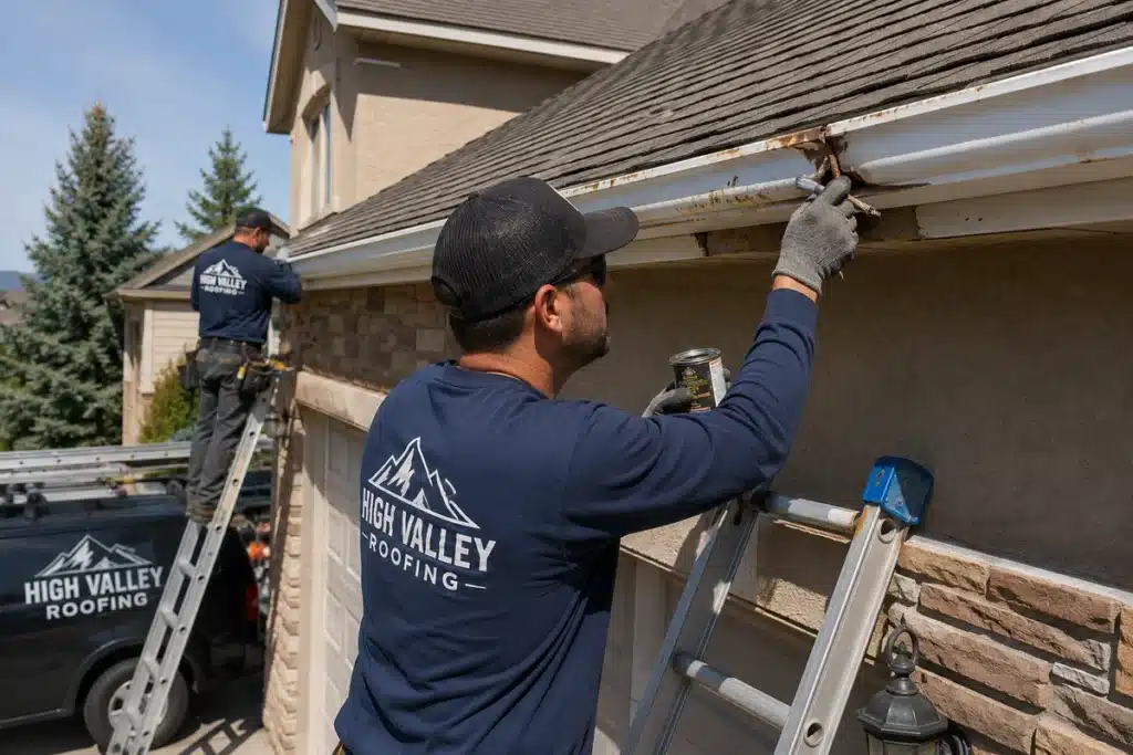Rust, Holes, or Cracks in Gutters