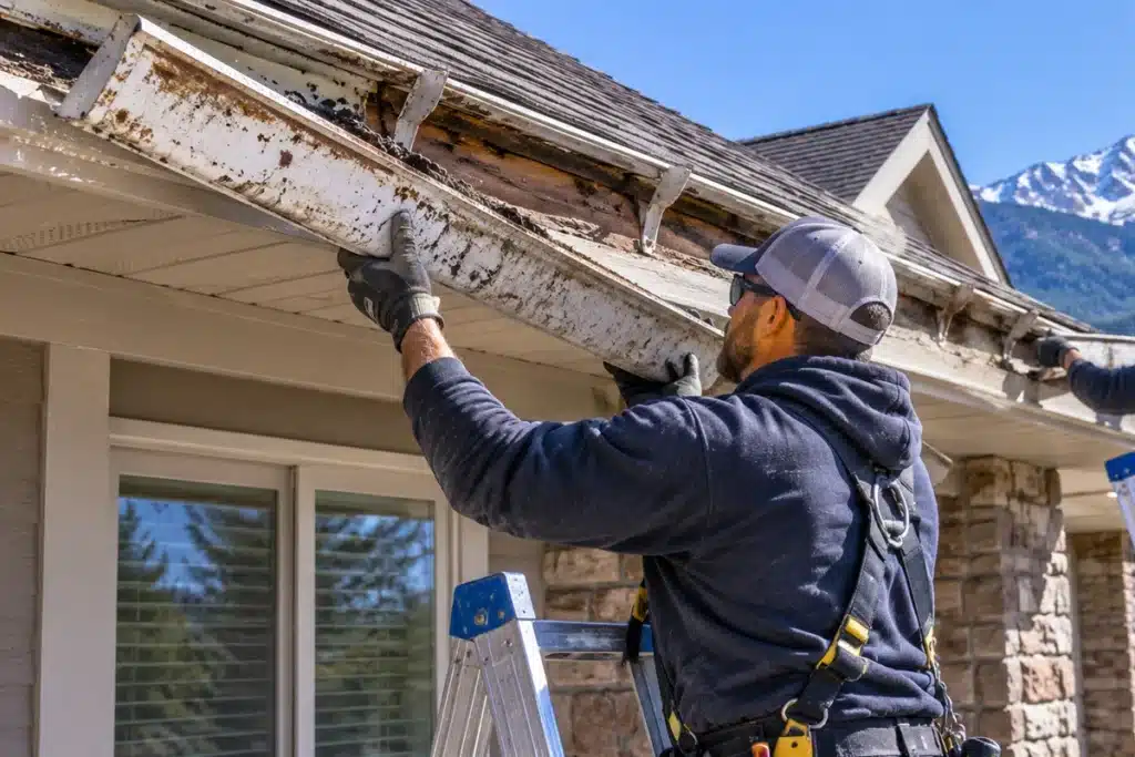 Safe Removal & Disposal of Old Gutters