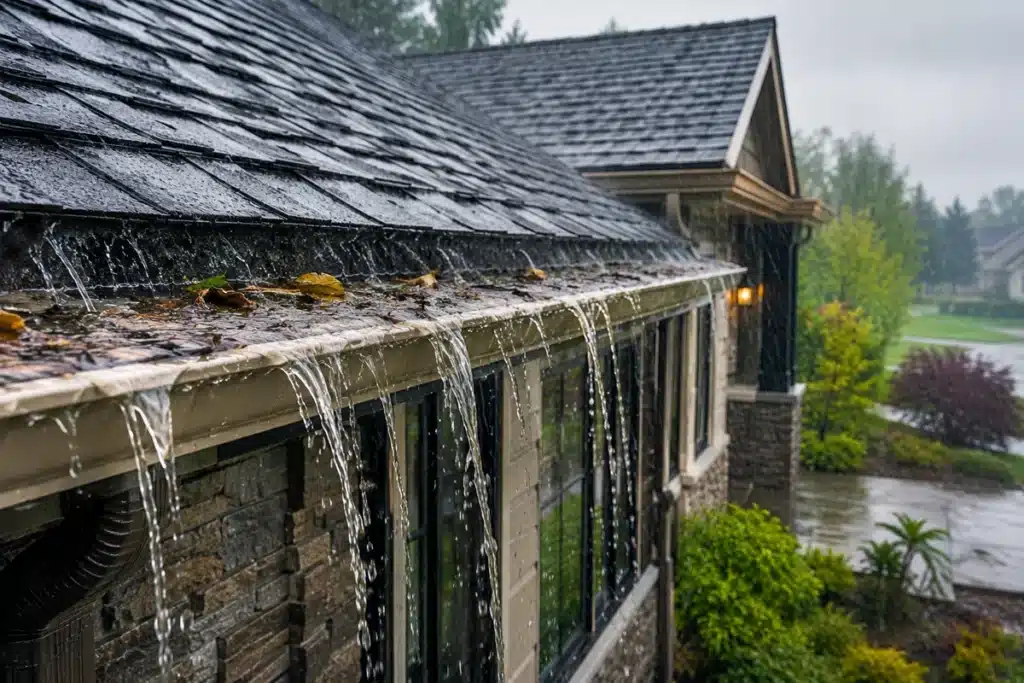 Overflowing Gutters