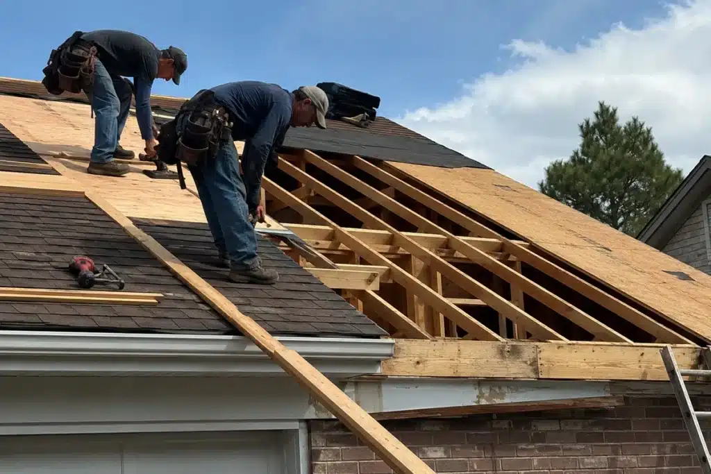 Sagging Roof Repair