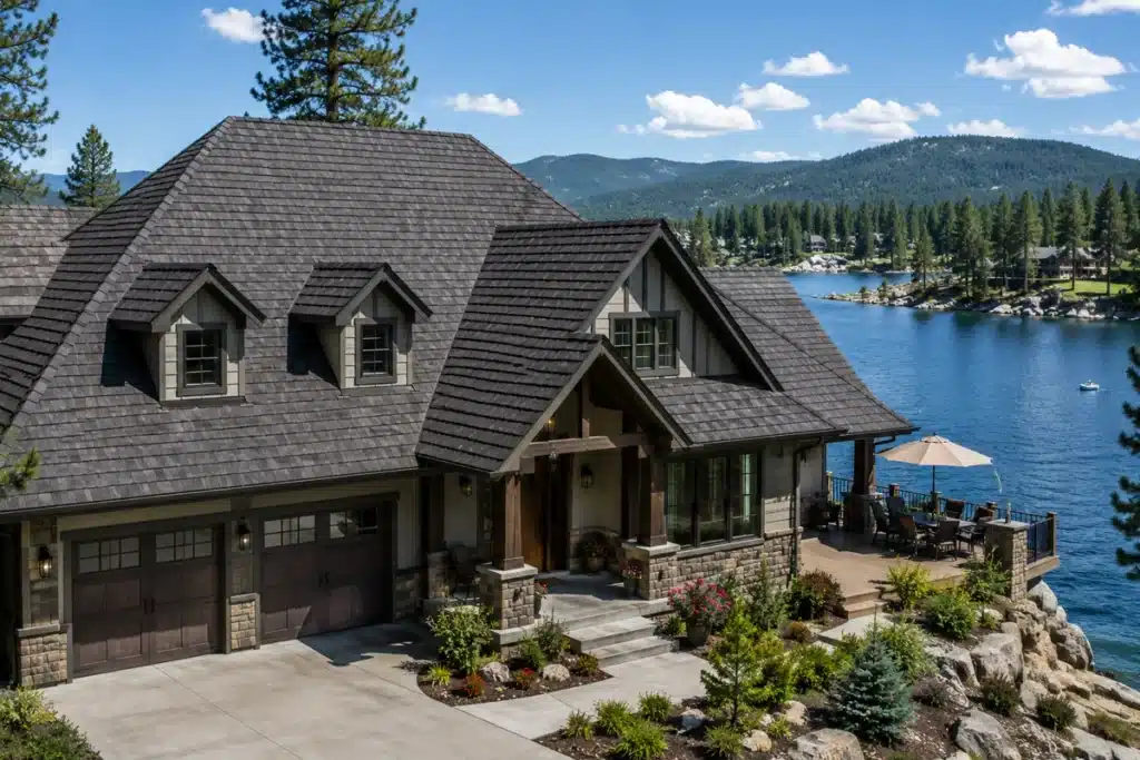 Shingle Profile Stone Coated Steel Roofing