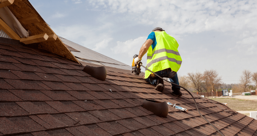 Installing a roof