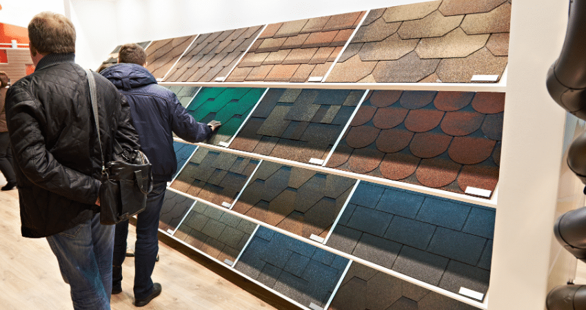 Shopping for roofing materials