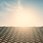 Roof in the heat